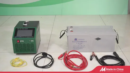 Regenerador de batería Sistema regenerador de batería Descargador de batería Cargador de batería Banco de carga de CC de batería Activador de batería de celda