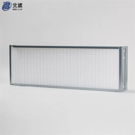 Filtros de aire de celdas en V y filtros de banco en V de China
