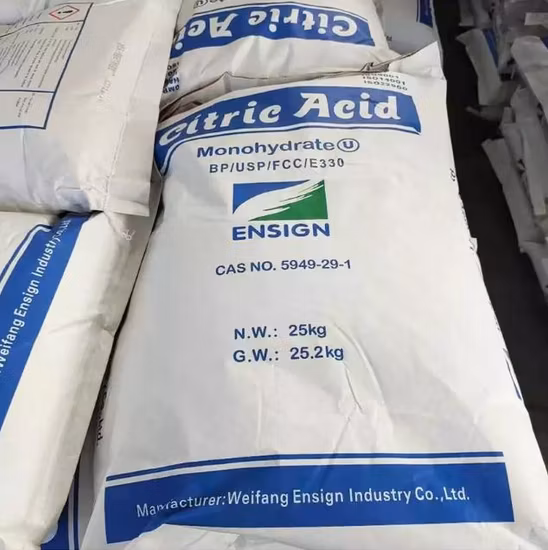 Ácido cítrico monohidrato E330, polvo de grado alimenticio, precio de fábrica, venta al por mayor, China